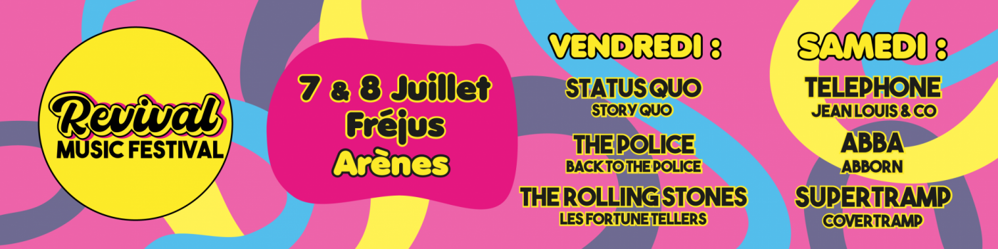 Bandeau billetterie frejus 7 et 8 juillet 2023