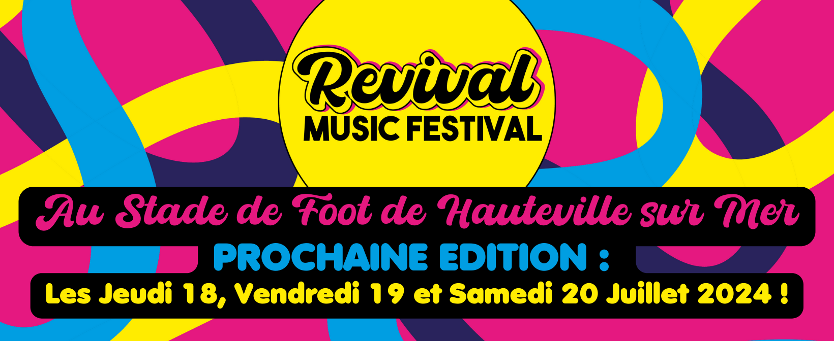 Le Revival Music Festival de retour à Hauteville-sur-Mer en 2024 !