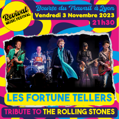 Les Fortune Tellers à la Bourse du Travail à Lyon pour le Revival Music Festival